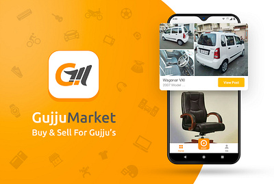 Gujju Market Mobile Application UI app app uiux ecommerce app ui mobile application ui ui ux