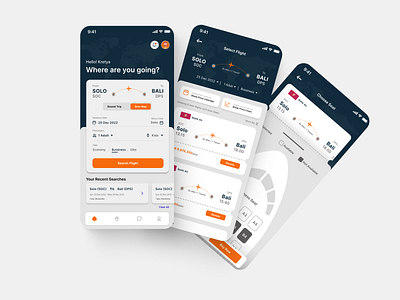 Ticket Mobile Apps-Your One-Stop Solution for Booking Flights!" accommodation app design interaction design interface design mobile app mobile design tourism ui uiux user experience user interface ux