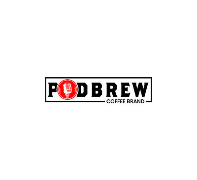 Podbrew Coffee LOGO branding business card design graphic design illustration logo motion graphics typography vector