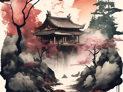 Zen in the Garden typographie