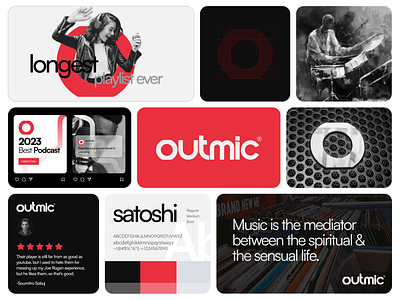 Music Player Brand Identity audio brand design brand guideline brand identity brandbook branding graphic design icon logo logo mark logotype minimal modern logo music music play playlist podcast redesign streaming service visual identity