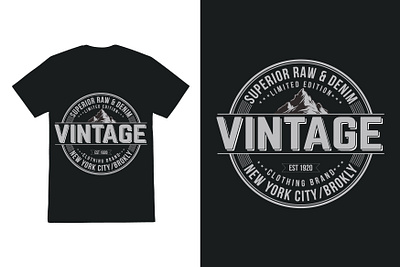 Vintage T shirt Design branding branding design branding t shirt clean design t shirt desing lettering lettering t shirt modern t shirt t shirt t shirt design text typography typography lettering typography t shirt vintage vintage t shirt vintage typography