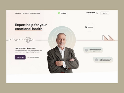 Meditation Platform UI UX animation app design application dashboard doctor health interactions landing page meditation meditation platform mental mental health psyche realibitation startup therapy treatment web app wellness yoga