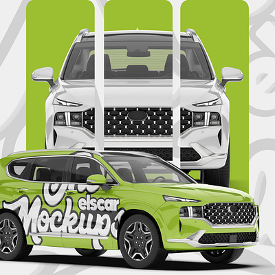 Modern SUV Mockup - 001 3d 4x4 adventure advertising auto automotive branding car crossover design family graphics mock up mockup off road offroad rendering service utility wrap