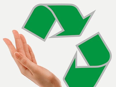 recycling poster branding design graphic design illustration logo minooakbari poster design recycling poster