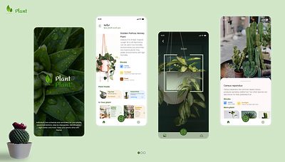 gowthaman branding illustration logo mobile app natural plant app ui ui design ui theme ui ux ux