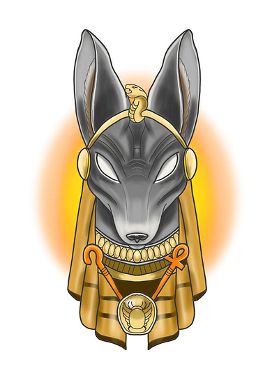 Anubis. ankh anubis art design digital digitalart dog drawing egyptian flash tattoo