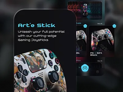 Gaming Remote's Store UI 3d animation branding design gaming graphic design illustration logo motion graphics typography ui ux vector