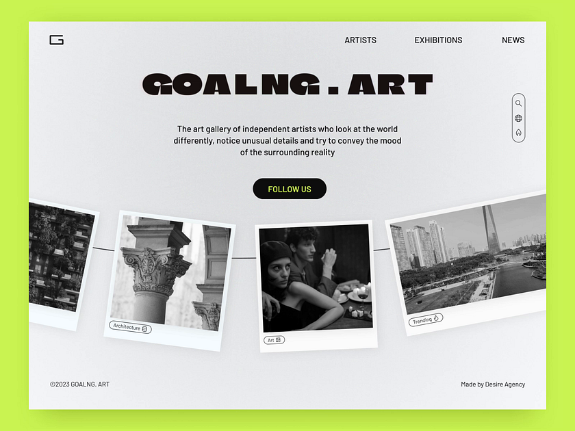 Browse thousands of Gallery Page images for design inspiration | Dribbble