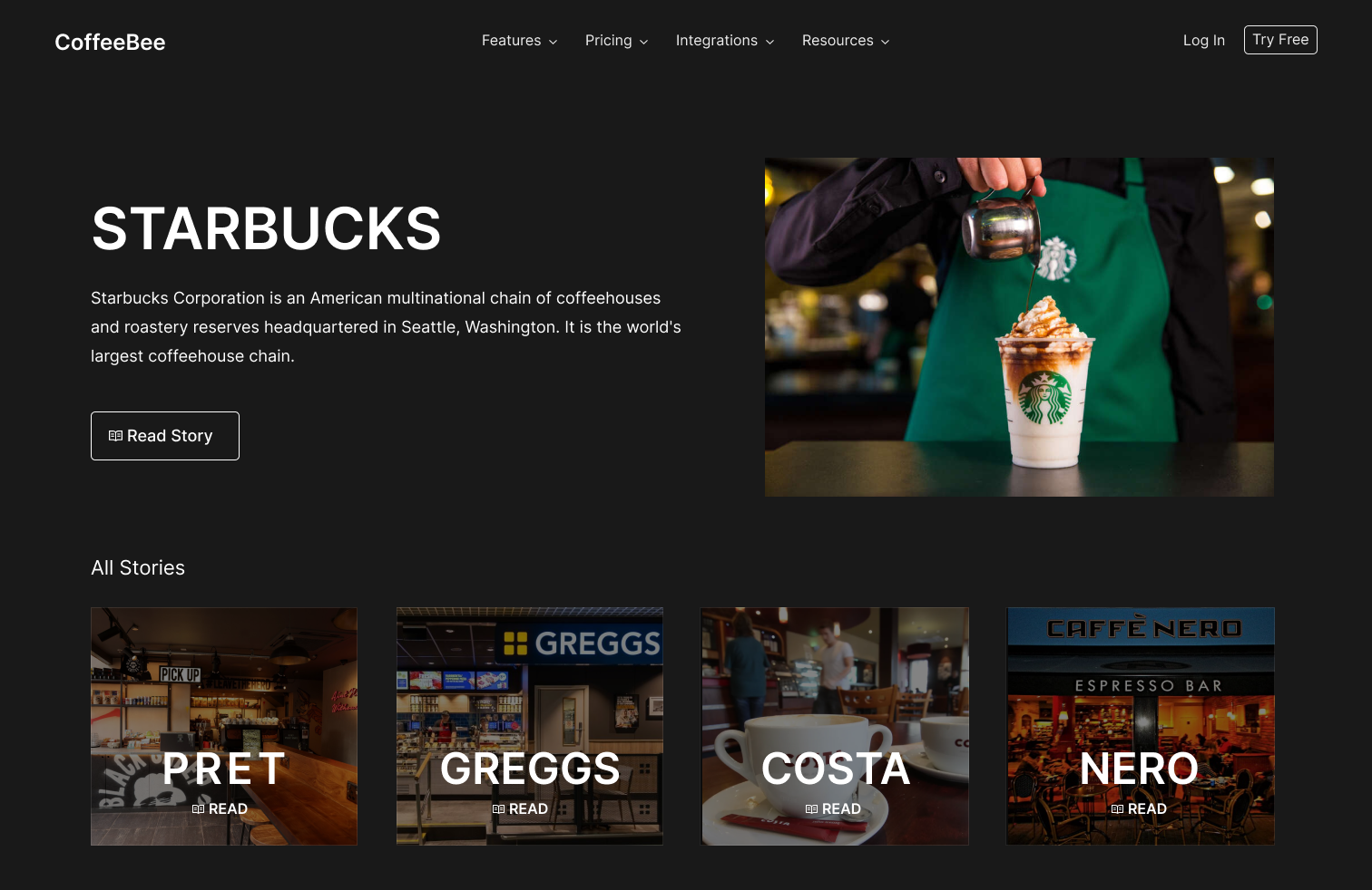 Customer Stories branding ui