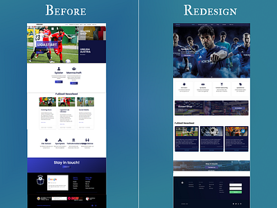 Rdesign UNILIGA AUSTRIA design redesign ui ux