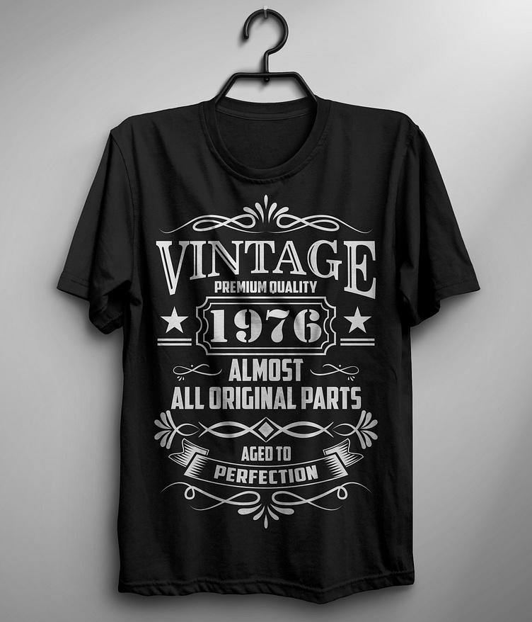 Vintage T-shirt Design by Creative Designer on Dribbble