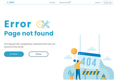 Error 404 page.. design graphic design illustration ui ux