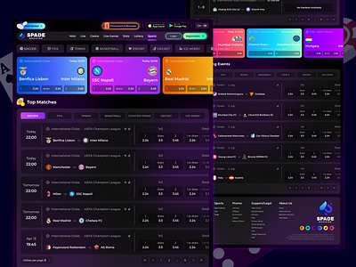 Gambling & iGaming | Betting | Casino app betting casino design figma gambling igaming ui ux