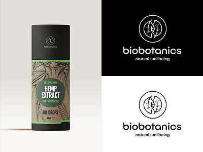Biobotanics - Branding biobotanics logo botanics brand brand identity branding cbd oil logo dna logo green helix logo hemp leaf logo lime logo logomark