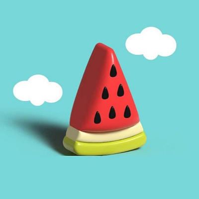watermelon design graphic design illustration motion graphics vector