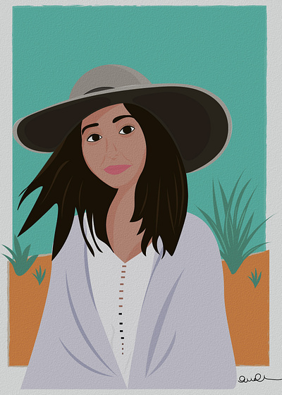 Portrait/Illustrator design illustration vector