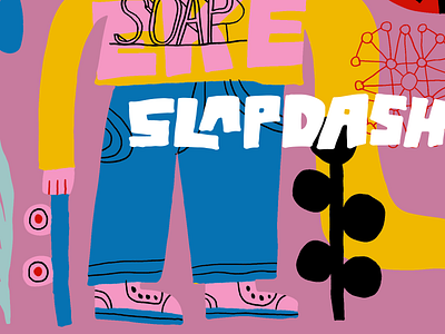 slapDASH handdrawn illustration lettering nate williams