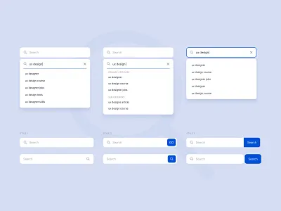 Search Component search component search design search experience search inputfield search ui component serch ui ui components