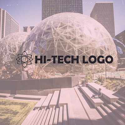HI-TECH LOGO COMPANY DESIGN branding design graphic design illustration logo logo design logo maker minimal logo ui vector