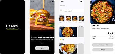food app app branding design illustration logo ui ux