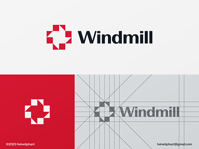 Windmill abstract logo brand design brand designer branding creative logo designs geometric logo designs icon logo logo design logo design concept logo design grid logo designer logo mark logotype minimalist logo modern logo negative space logo pattern logo plus logo timeless logo designs