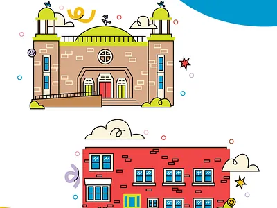 Centretown Buildings architecture buildings design illustration ottawa