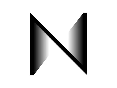 Letter N | 36 Days of type bold branding business design flat gradient letter logo logo design minimal minimalist n professional tech