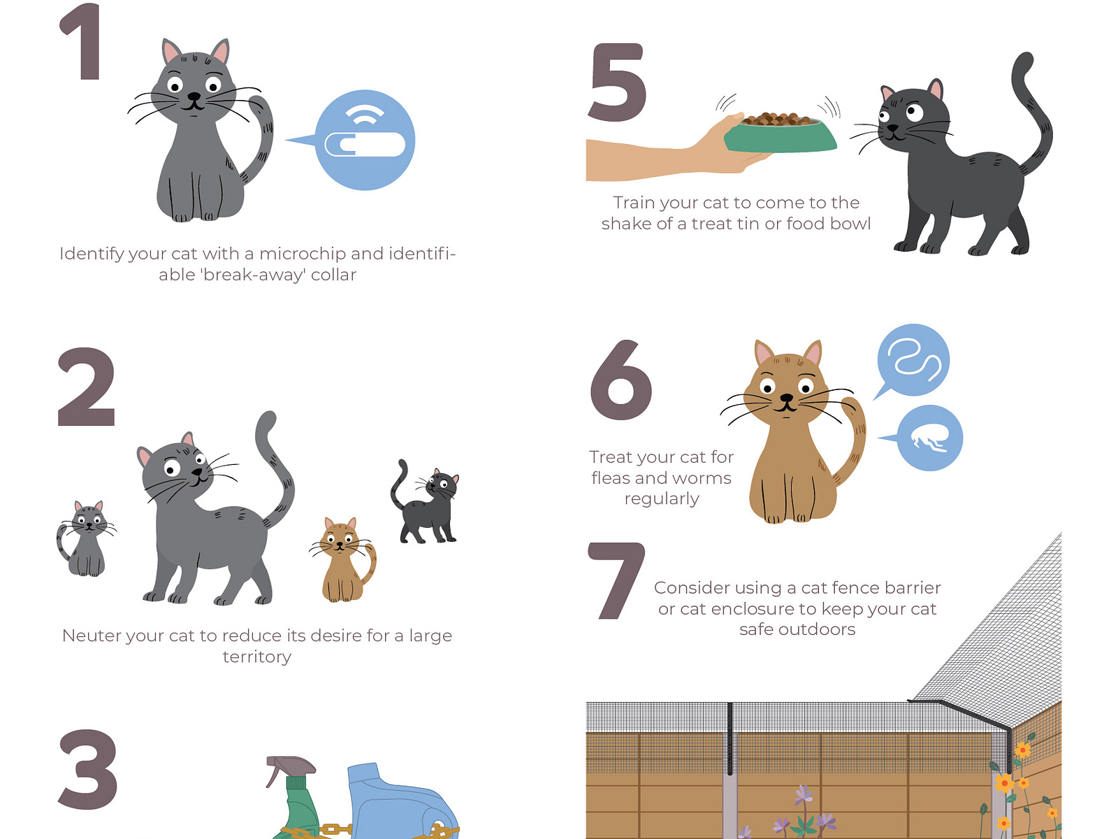 Pet care infographics by Anna Morrow on Dribbble