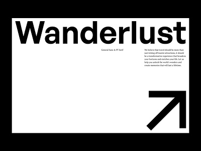 Design Exploration 04 (Grid + Type) black design grid hero minimal type typography webdesign white