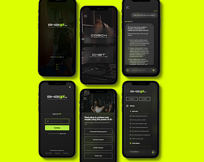 BhaiGPT: Your everything fitness coach! design graphic design ui ux