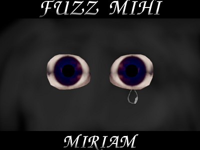 Miriam song artwork dark emo fuzz mihi gimp goth illustration miriam pixel art song song artwork