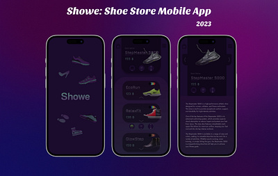 Showe app design graphic design illustration ui ux web website