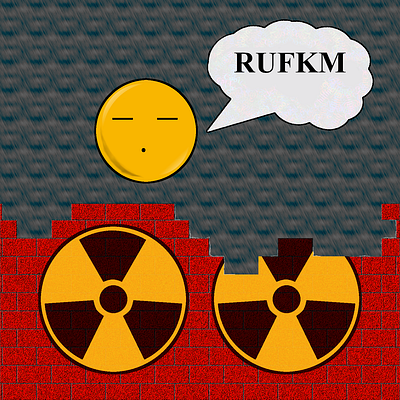Radioaktivni zidovi and RUFKM songs artwork artwork gimp illustration metal pixel pixel art punk simple sludge song song art song artwork