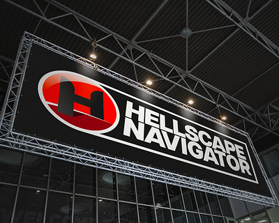 Hellscape Navigator. artwork design illustrator mockup photoshop typography