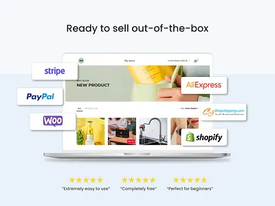 Landing page design for e-commerce SaaS app. b2b sa b2b saas b2b saas landing page design ecommerce saas design saas saas landing page saas landing page design