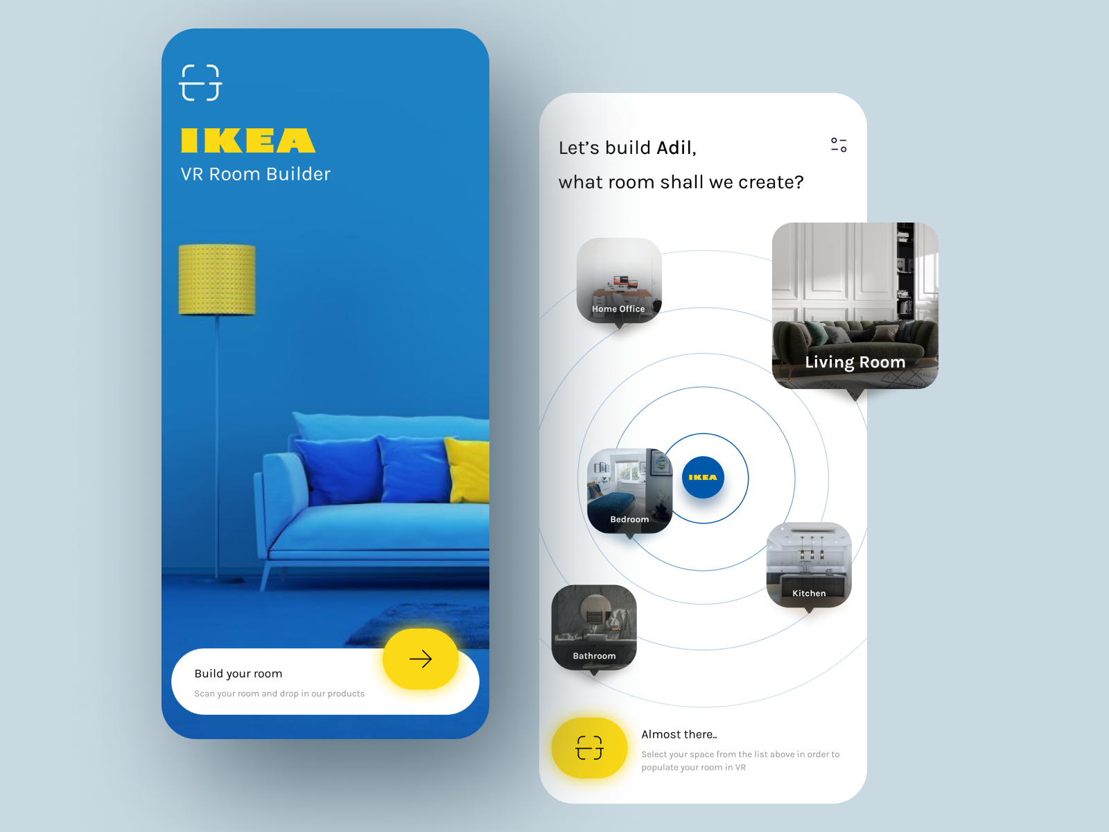 IKEA - Virtual Reality Room Builder by Adil Ahmad on Dribbble