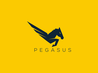 Pegasus Logo fantasy fantasy horse horse horse logo horse wings logo trend pegasus logo pegausu top logo wings wings horse