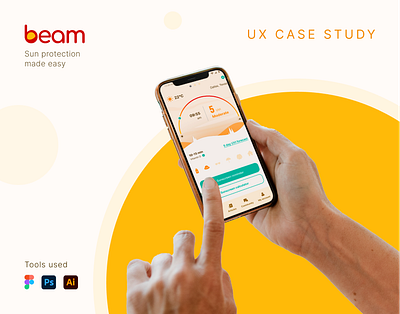 Case Study | Sun Protection App app design argentina case study case study design graphic design ui uiux user experience user interface ux uxui