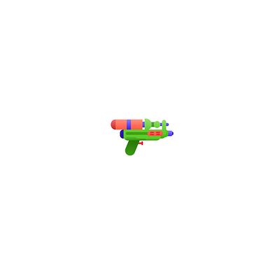 Tiny water pistol icon