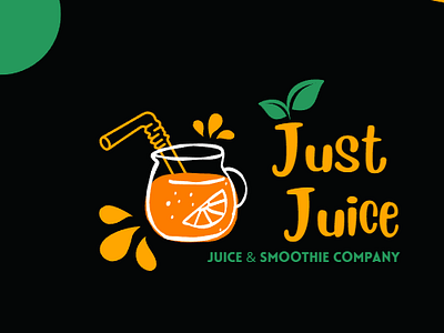 Juice or Smoothie Company Logo 3d animation branding graphic design logo motion graphics ui