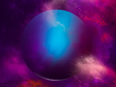 Space animation design drawing galaxy art graphic design illustration procreate procreate art