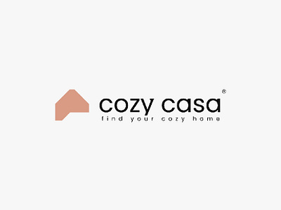 Cozy Casa - Brand Identity (3/3) brand identity branding creative design graphic design house logo illustration logo logo design logo minimalist logomark modern logo visual identity wordmark wordmark logo