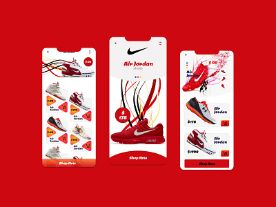 Nike Shoes App app ecommerce ecommerce design ecommerce shop nike nike app nike apps nike shoes nike shoes app shoes shoes app ui