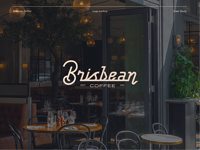 Brisbean Branding Identity brand branding brisbane cafe coffee dog graphic design identity logo typography zilux