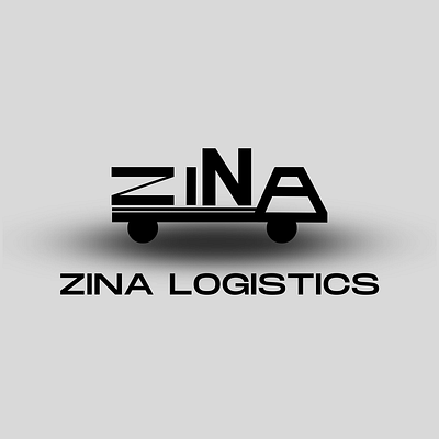 My recent work on Zina Logistics company logo branding graphic design logo