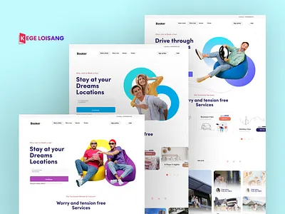 Landing page Design branding design homepage landingpage web design webapp