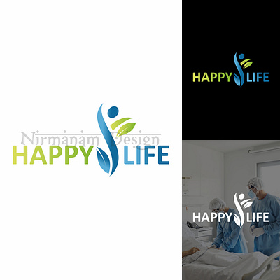 HAPPYLIFE 3dlogo 3dlogomockup design graphics graphicsdesigner lettermarklogo lettermarklogomaker logo logos minimalist mockup pictoriallog