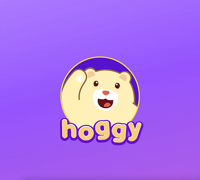 Hoggy - Logo Animation animation bear bearmascot branding graphic design illustration kidseducation logo logoanimation mascot mascot animation mascot design motion graphics ui vector videolearning