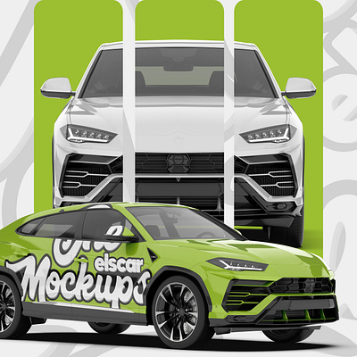 Modern SUV Mockup - 013 3d 4x4 adventure advertising auto automotive branding car crossover design family graphics mock up mockup off road offroad rendering service utility wrap